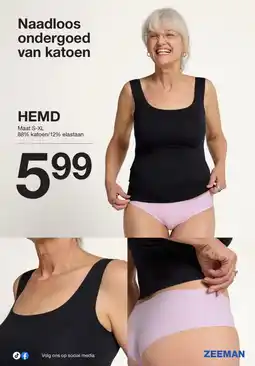 Zeeman HEMD aanbieding