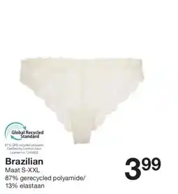 Zeeman Brazilian aanbieding