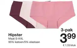 Zeeman Hipster aanbieding