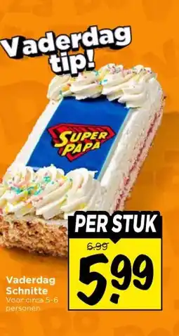 Vomar Voordeelmarkt Vaderdag Schnitte aanbieding