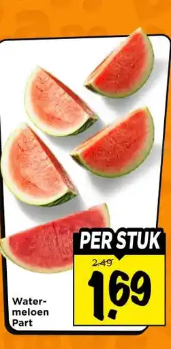 Vomar Voordeelmarkt Water- meloen Part aanbieding