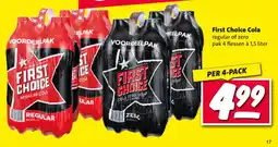 Nettorama First Choice Cola aanbieding