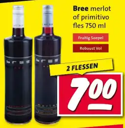 Nettorama Bree merlot of of primitivo aanbieding