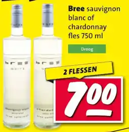 Nettorama Bree Sauvignon Blanc of Chardonnay aanbieding
