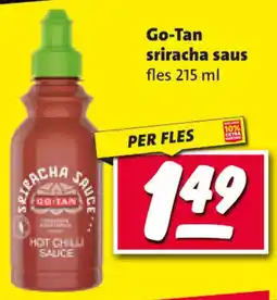 Nettorama Go-Tan sriracha saus aanbieding