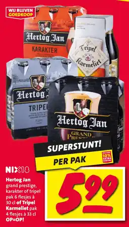 Nettorama Hertog Jan of Tripel Karmeliet aanbieding