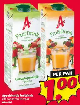 Nettorama Appelsientje fruitdrink aanbieding