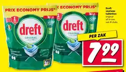Nettorama Dreft vaatwas tabletten original all in one aanbieding