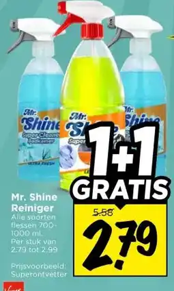 Vomar Voordeelmarkt Mr. Shine Reiniger aanbieding