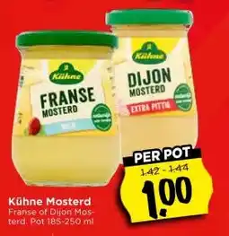 Vomar Voordeelmarkt Kühne Mosterd Frans aanbieding