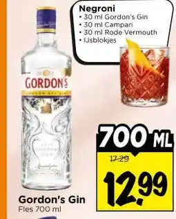 Vomar Voordeelmarkt Gordon's Gin aanbieding