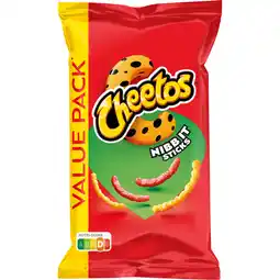 Jumbo Cheetos Nibb-it Sticks Naturel Chips 160 gr aanbieding