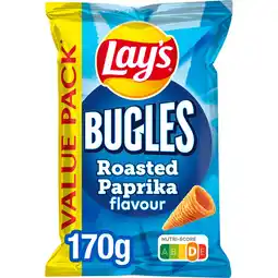 Jumbo Lay's Bugles Roasted Paprika 170g aanbieding