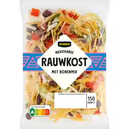 Jumbo Jumbo Mexicaanse Rauwkost met Bonenmix 150 g aanbieding