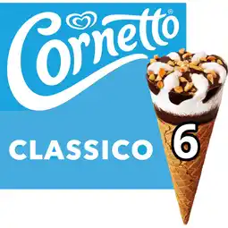 Jumbo Ola IJs Cornetto Classico 6 Stuks 6 x 90ml aanbieding