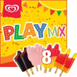 Jumbo Ola Playmix Waterijsjes 8 Stuks aanbieding