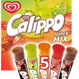 Jumbo Ola IJs Calippo Supermix 5 stuks 5 x 105ml aanbieding