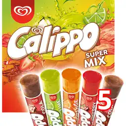 Jumbo Ola IJs Calippo Supermix 5 stuks 5 x 105ml aanbieding