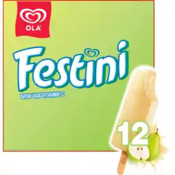 Jumbo Ola IJs Festini Peer 12 stuks 12 x 50ml aanbieding