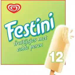 Jumbo Ola IJs Festini Peer 12 stuks 12 x 50ml aanbieding