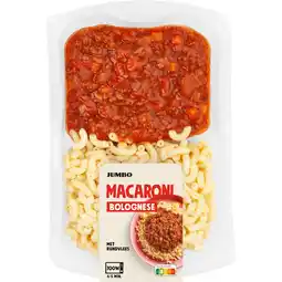Jumbo Jumbo Macaroni Bolognese 450 g aanbieding