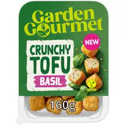 Jumbo GARDEN GOURMET Vleesvervanger Crunchy Tofu 160 Gram Tray aanbieding