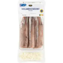 Jumbo Jumbo Haring Hollandse Nieuwe met Uitjes 3 Stuks aanbieding
