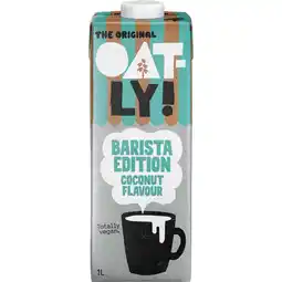 Jumbo Oatly Haverdrank Barista Edition Coconut Flavour 1L aanbieding