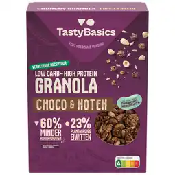 Jumbo TastyBasics Low Carb - High Protein Granola Choco Noten aanbieding