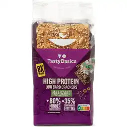 Jumbo TastyBasics Low Carb - High Protein Cracker Maanzaad aanbieding