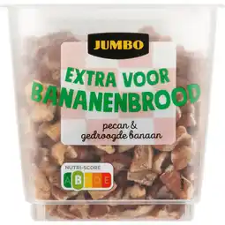 Jumbo Jumbo Pecan & Gedroogde Banaan 85 g aanbieding