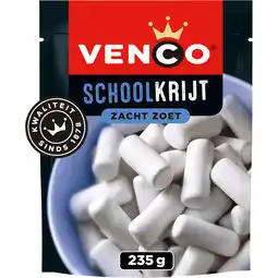 Jumbo Venco Schoolkrijt drop Zacht Zoet 235g aanbieding