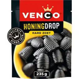 Jumbo Venco Honingdrop Hard Zoet 235g aanbieding