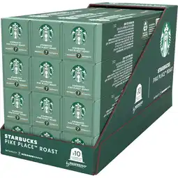 Jumbo Starbucks by Nespresso Pike place Lungo - 12 x 10 Koffiecups aanbieding