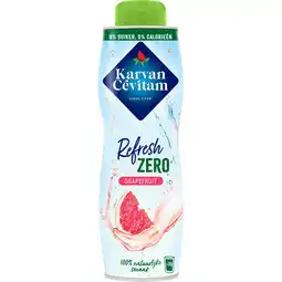 Jumbo Karvan Cévitam Refresh Zero Pink Grapefruit Siroop 600ML aanbieding
