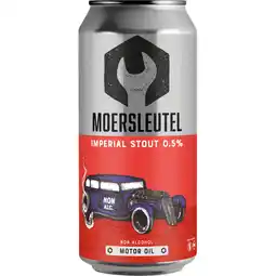 Jumbo Moersleutel Motor Oil Imperial Stout 0.5% 440ML aanbieding