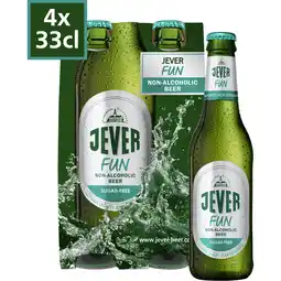 Jumbo Jever Fun Pilsener Suikervrij & Alcoholvrij 4x330ML aanbieding