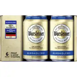 Jumbo Warsteiner Alcoholvrij 6x330ML aanbieding