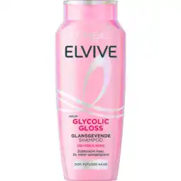 Jumbo L'Oréal Paris Elvive Glycolic Gloss Shampoo 250 ML aanbieding