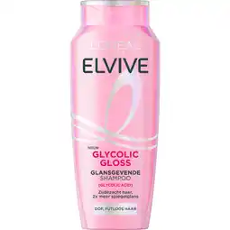 Jumbo L'Oréal Paris Elvive Glycolic Gloss Shampoo 250 ML aanbieding