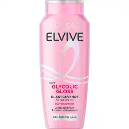 Jumbo L'Oréal Paris Elvive Glycolic Gloss Shampoo 250 ML aanbieding
