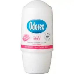 Jumbo Odorex Deoroller Sweet Rose 50 ML aanbieding