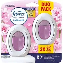 Jumbo Febreze Badkamer Luchtverfrisser 2 Stuks aanbieding