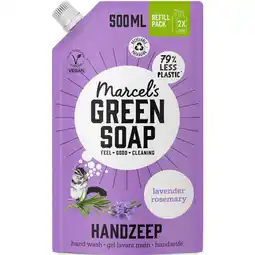 Jumbo Marcel’s Green Soap handzeep Lavendel & Rozemarijn navulling - 500ml aanbieding