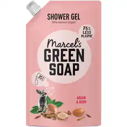 Jumbo Marcel's Green Soap Showergel Argan & Oudh Navulling 500 ML aanbieding