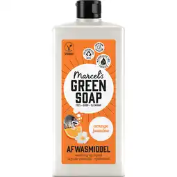 Jumbo Marcel’s Green Soap afwasmiddel Sinaasappel & Jasmijn - 500ml aanbieding