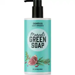 Jumbo Marcel's Green Soap Douchegel Ceder & Granaatappel 300 ML aanbieding