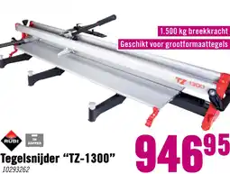 Hornbach RUBI Tegelsnijder TZ-1300 aanbieding