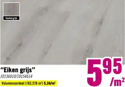 Hornbach Laminaat 6.0 Basic eiken grijs aanbieding