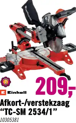 Hornbach EINHELL Afkort-/verstekzaag TC-SM 2534/1 Dual aanbieding